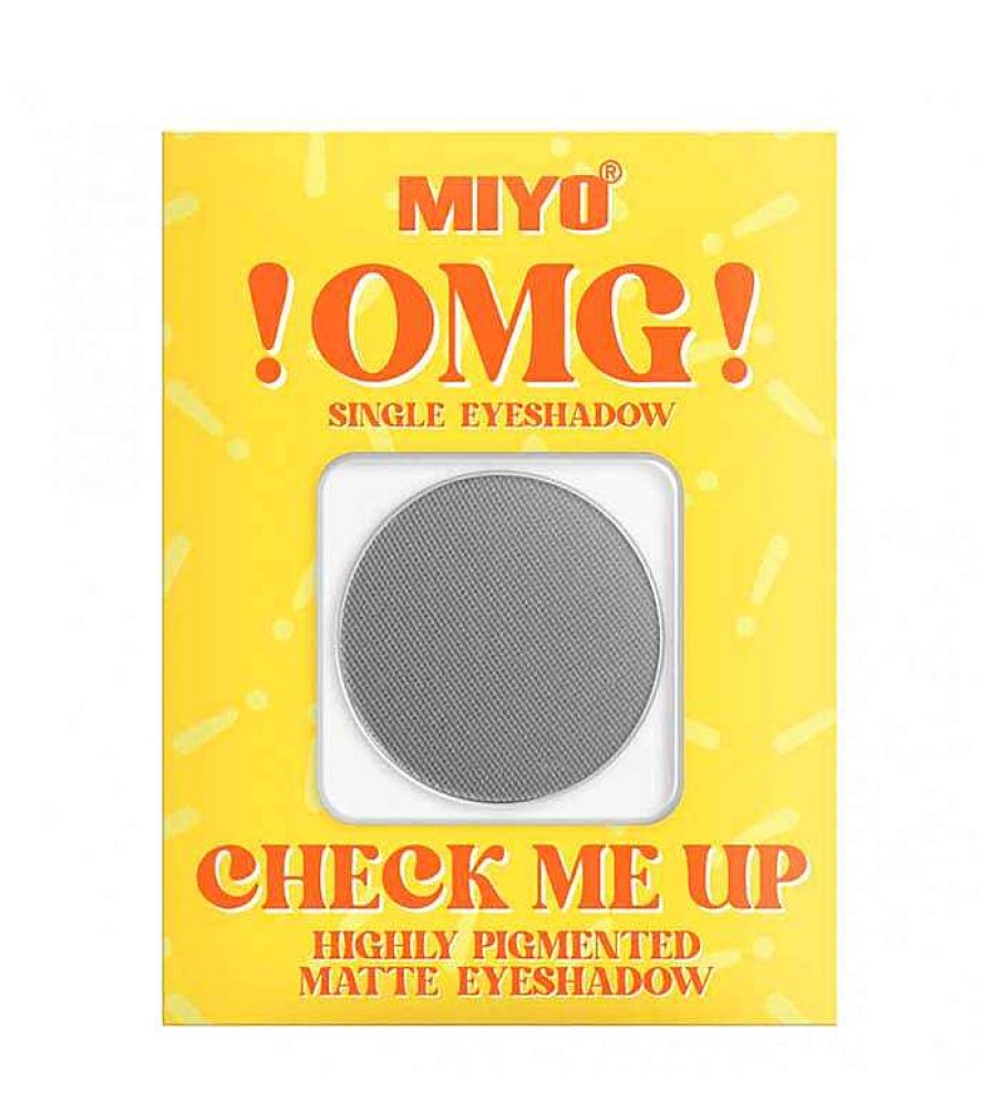 Sombras De Ojos Individuales | Miyo Miyo - * Omg!* - Sombra De Ojos Mate Check Me Up - 16: Iron