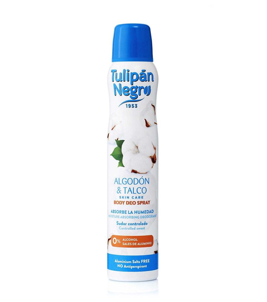 Desodorantes | Tulipán Negro Tulip N Negro - *Skin Care* - Desodorante Deo Spray - Algod N Y Talco