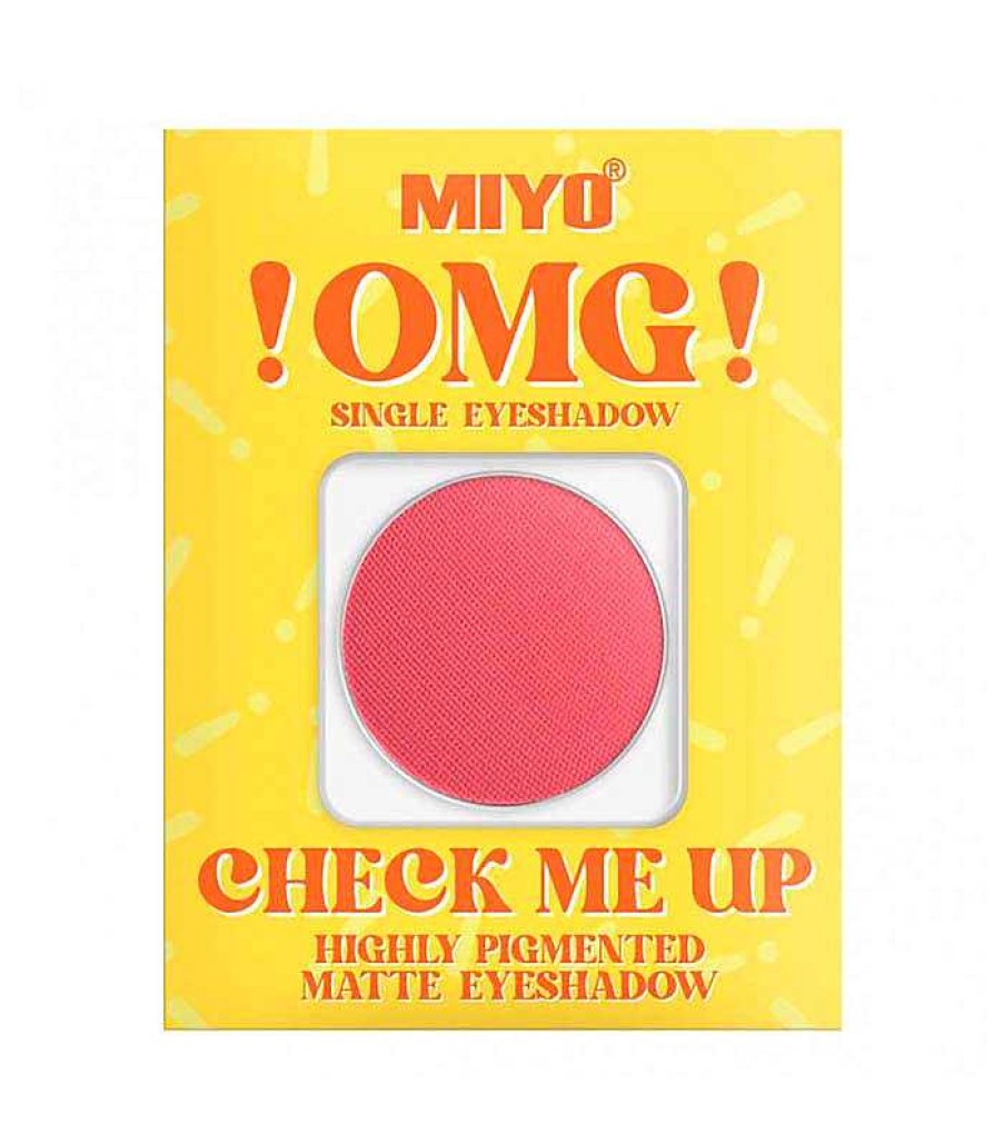 Sombras De Ojos Individuales | Miyo Miyo - * Omg!* - Sombra De Ojos Mate Check Me Up - 12: Blood