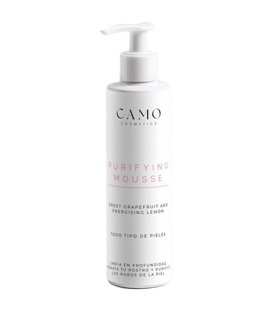 Limpiadores Y Desmaquillantes | Camo Cosmetics Camo Cosmetics - Limpiador Espumoso Purifying Mousse Grapefruit And Lemon