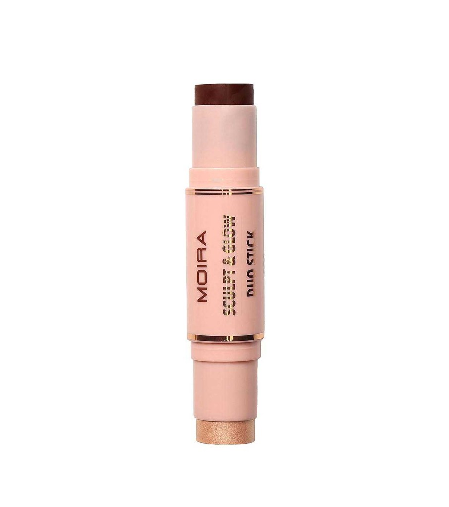 Iluminador En Crema | MOIRA Moira - Duo De Contorno E Iluminador En Stick Sculpt & Glow - 800: Summer Lovin'