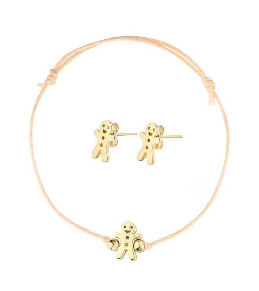 Complementos | Essence Essence - *Cookies For Santa* - Set De Pulsera Y Pendientes Gingerbread