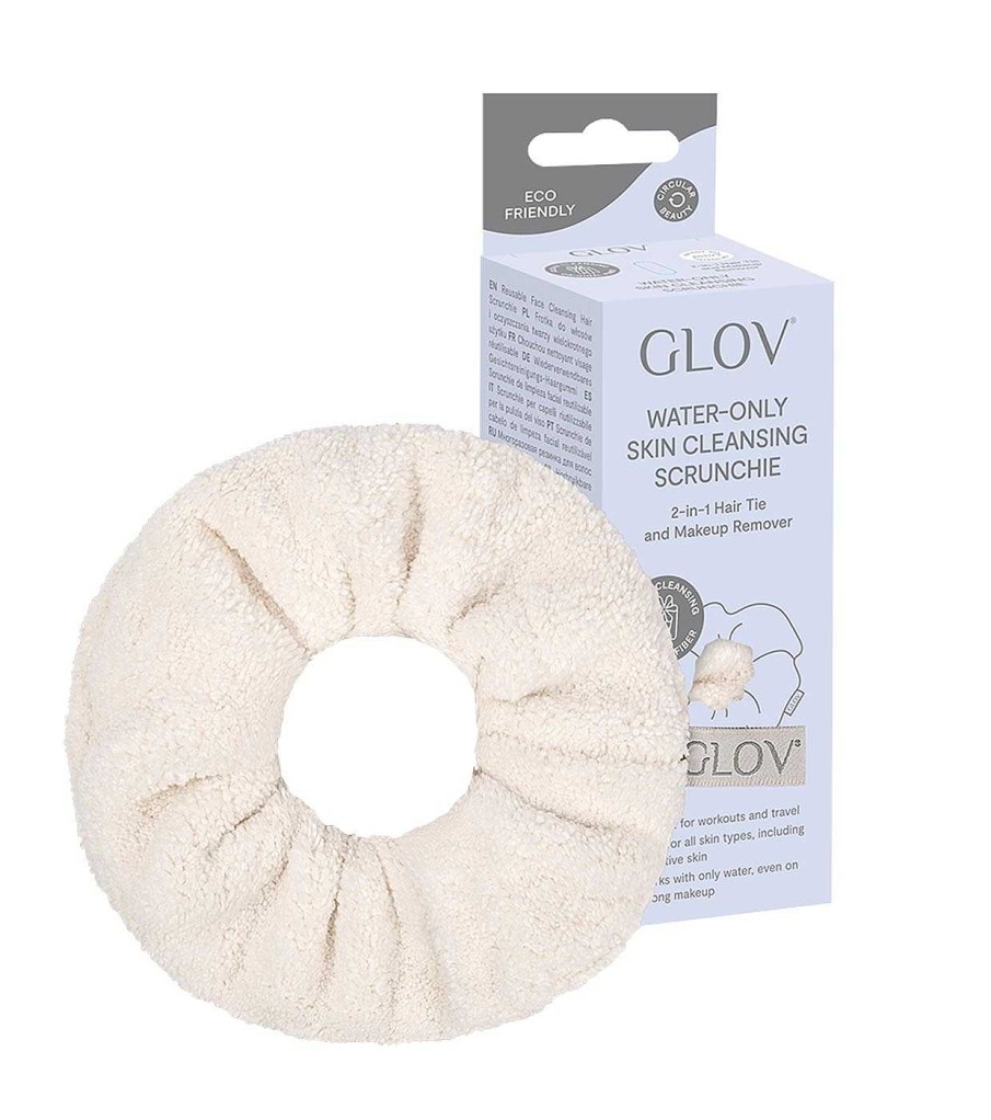 Limpiadores Y Desmaquillantes | Glov Glov - Limpiador Y Coletero Scrunchie Skin Cleansing - Ivory