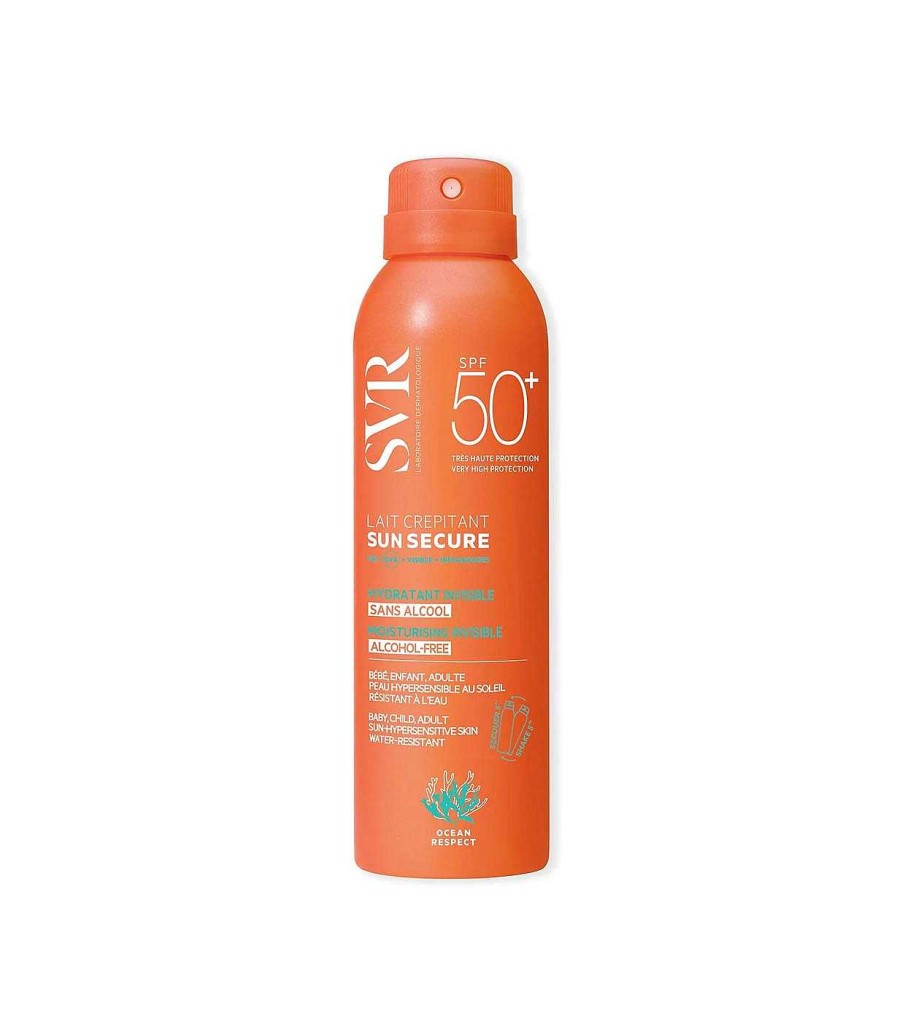 Protectores Solares Faciales | SVR Svr - *Sun Secure* - Protector Solar Spf50+ Loci N Hidratante Invisible Sin Alcohol