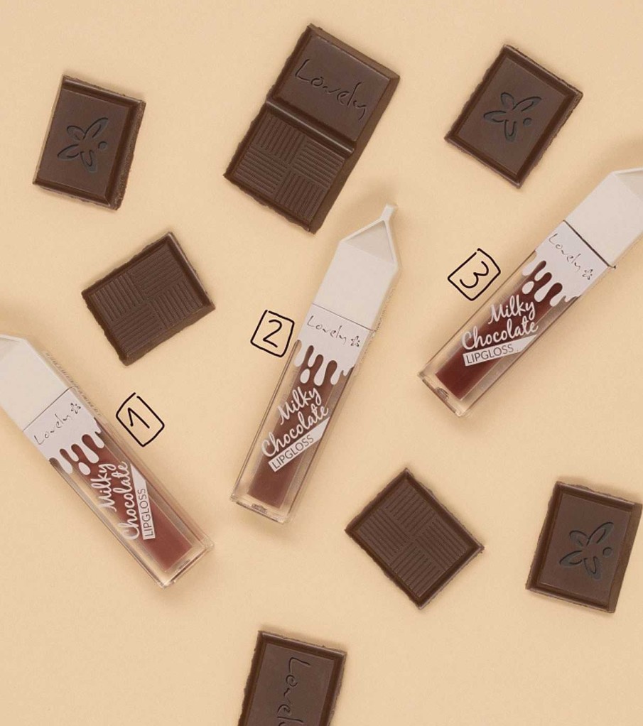 Brillos De Labios | Lovely Lovely - *Cozy Feeling* - Brillo De Labios Milk Chocolate - 1