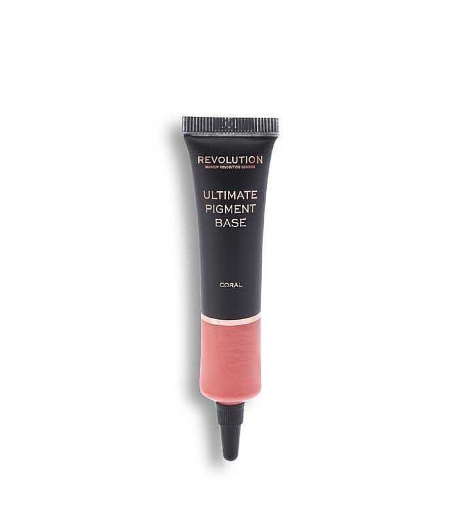 Prebase Para Sombras | Makeup Revolution Revolution - Prebase De Sombras Ultimate Pigment Base - Coral