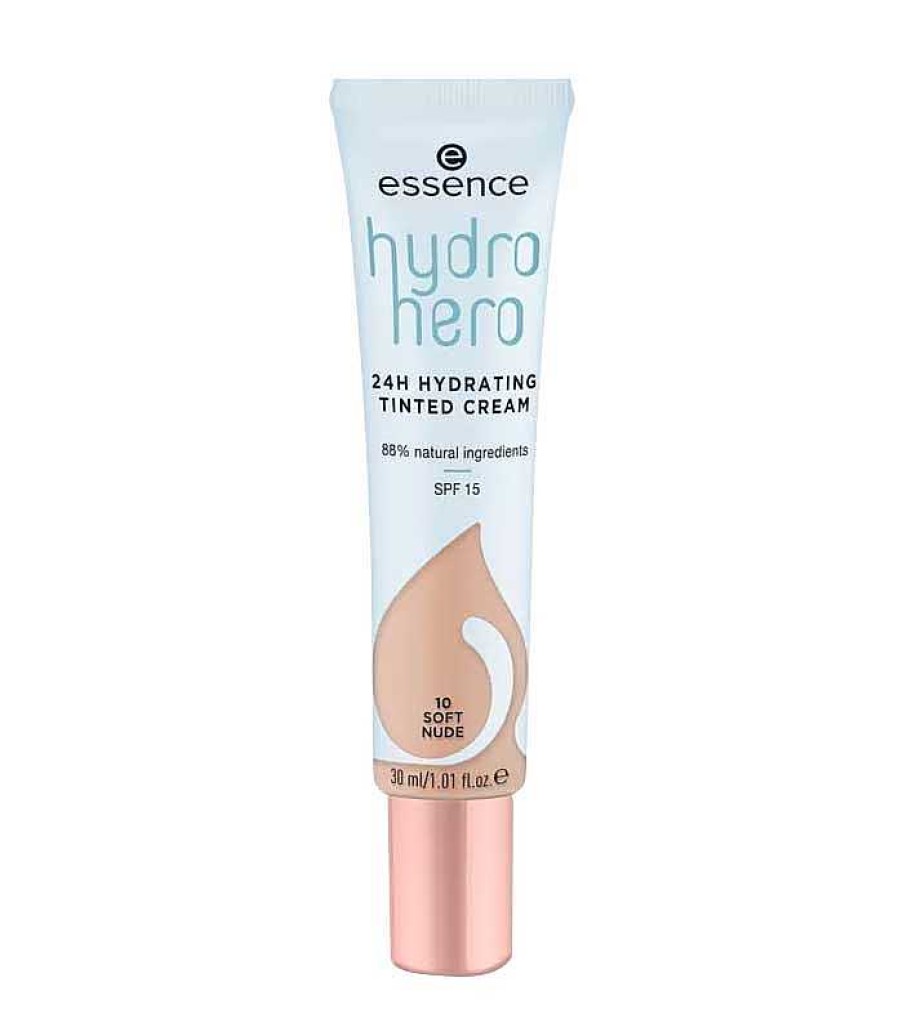 Bb Cream | Essence Essence - Crema Hidratante Con Color Hydro Hero 24H - 10: Soft Nude