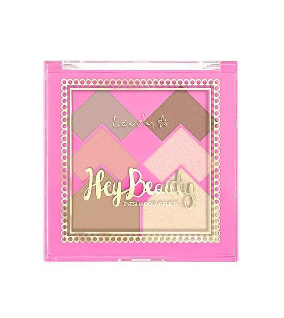 Bronceadores En Polvo | Lovely Lovely - Paleta De Sombras Y Rostro Hey Beauty