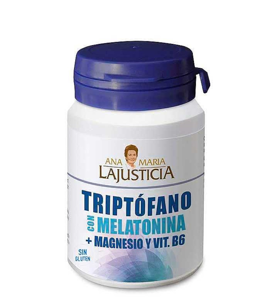 Complementos Alimenticios | Ana María Lajusticia Ana Mar A Lajusticia - Tript Fano Con Melatonina, Magnesio Y Vitamina B6 - 60 Comprimidos