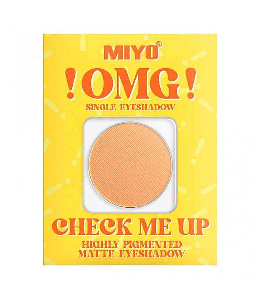 Sombras De Ojos Individuales | Miyo Miyo - * Omg!* - Sombra De Ojos Mate Check Me Up - 13: Cinnamon