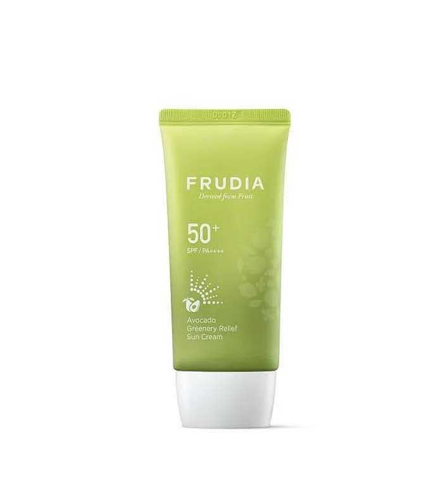 Protectores Solares Faciales | Frudia Frudia - Protector Solar Facial Calmante Avocado Greenery Relief Spf 50+ Pa++++