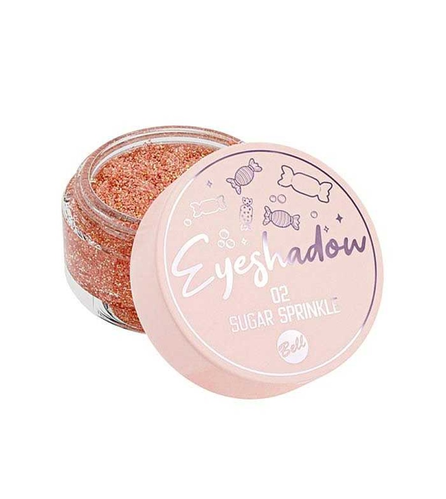 Pigmentos | Bell Bell - *Candy Shop* - Sombra De Ojos Suelta Sugar Sprinkle - 02: Pink Praline