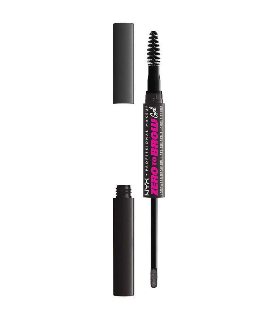 Cejas | NYX Professional Makeup Nyx Professional Makeup - Gel De Larga Duraci N Para Cejas Zero To Brow - Ztbg08: Black