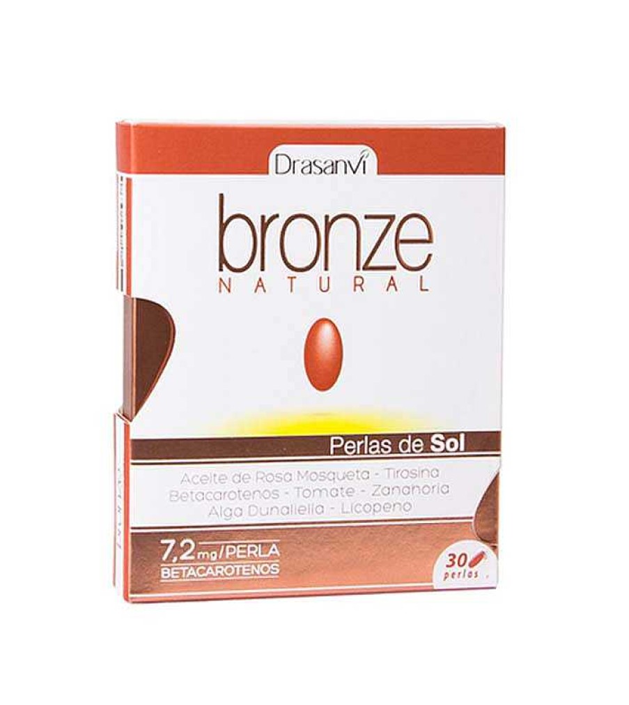 Complementos Alimenticios | Drasanvi Drasanvi - Bronze Natural Betacarotenos 30 Comprimidos