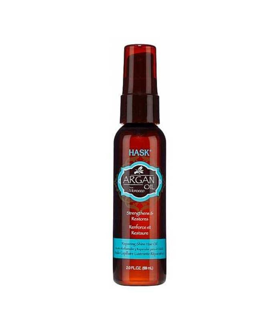 Aceites Capilares | Hask Hask - Aceite Capilar Reparador Y Abrillantador 59Ml - Argan Oil