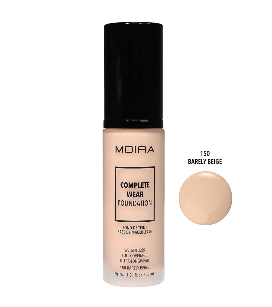 Base De Maquillaje Fluida | MOIRA Moira - Base De Maquillaje Fluida Complete Wear - 150: Barley Beige