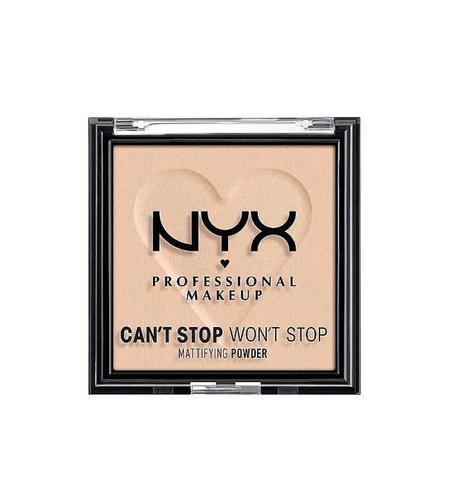 Polvos Compactos | NYX Professional Makeup Nyx Professional Makeup - Polvos Matificantes Can'T Stop Won'T Stop - 02: Light Medium