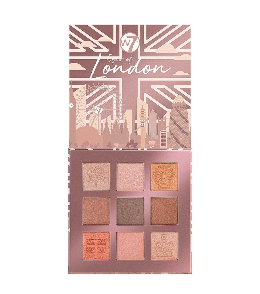 Paletas De Sombras | W7 W7 - Paleta De Sombras De Ojos Eyes Of London