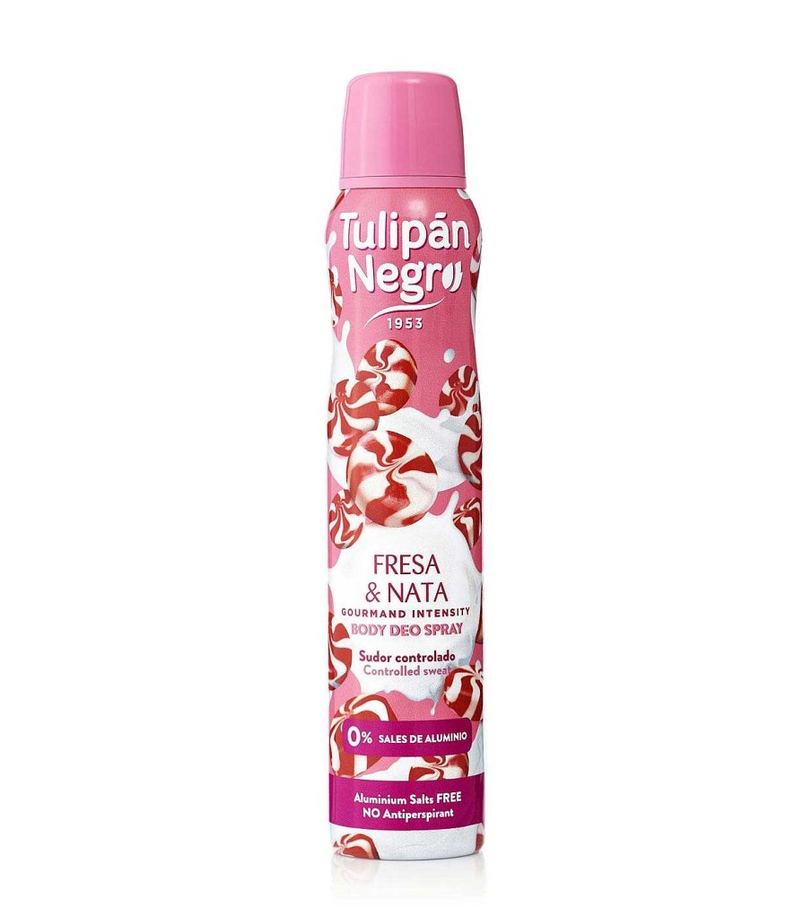 Desodorantes | Tulipán Negro Tulip N Negro - *Gourmand Intensity* - Desodorante Deo Spray - Fresa Y Nata