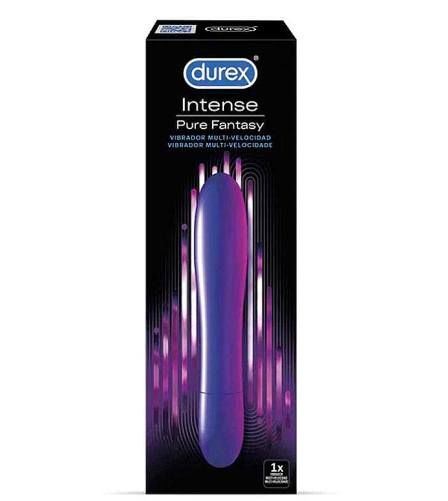 Masaje Y Relaciones Sexuales | Durex Durex - Vibrador Multi-Velocidad Intense Pure Fantasy