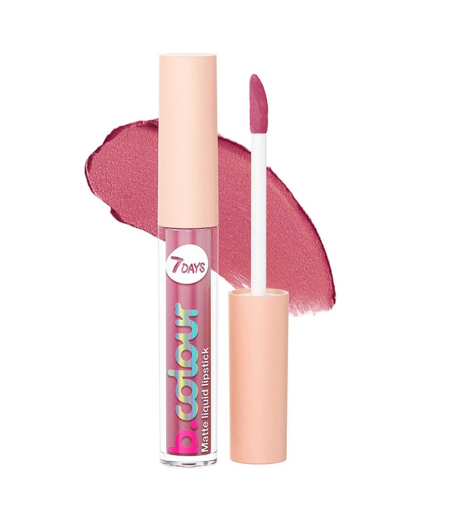 Labiales L Quidos | 7DAYS 7Days - Labial L Quido Mate - 03: Raspberry