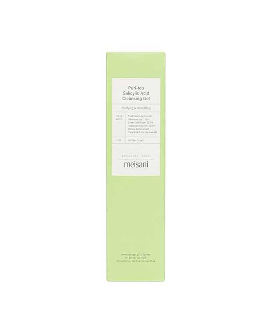 Korea Zone | Meisani Meisani - Gel Limpiador Facial Purificante Y Refrescante Puri-Tea Salicylic Acid