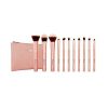 Sets De Brochas | BH Cosmetics Bh Cosmetics - *Metal Rose* - Set De 11 Brochas + Neceser