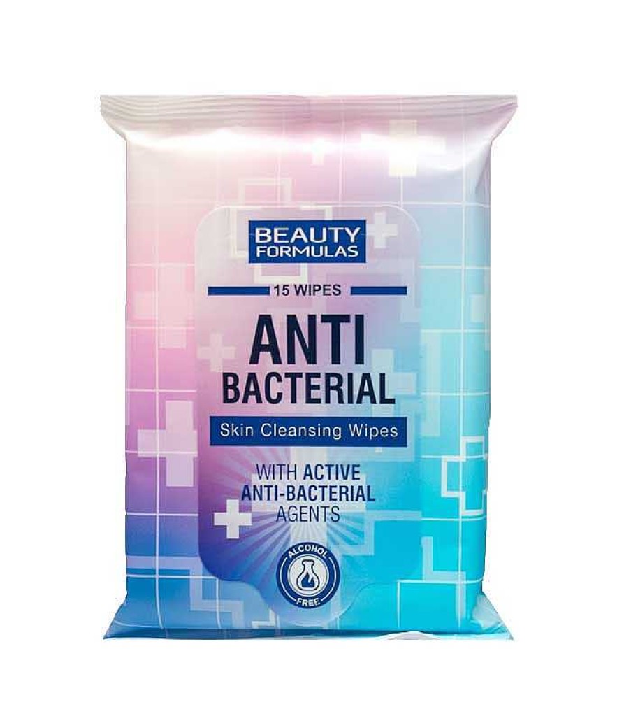 Desinfectantes De Manos Y Mascarillas | Beauty Formulas Beauty Formulas - Toallitas Limpiadoras Anti Bacterial Sin Alcohol