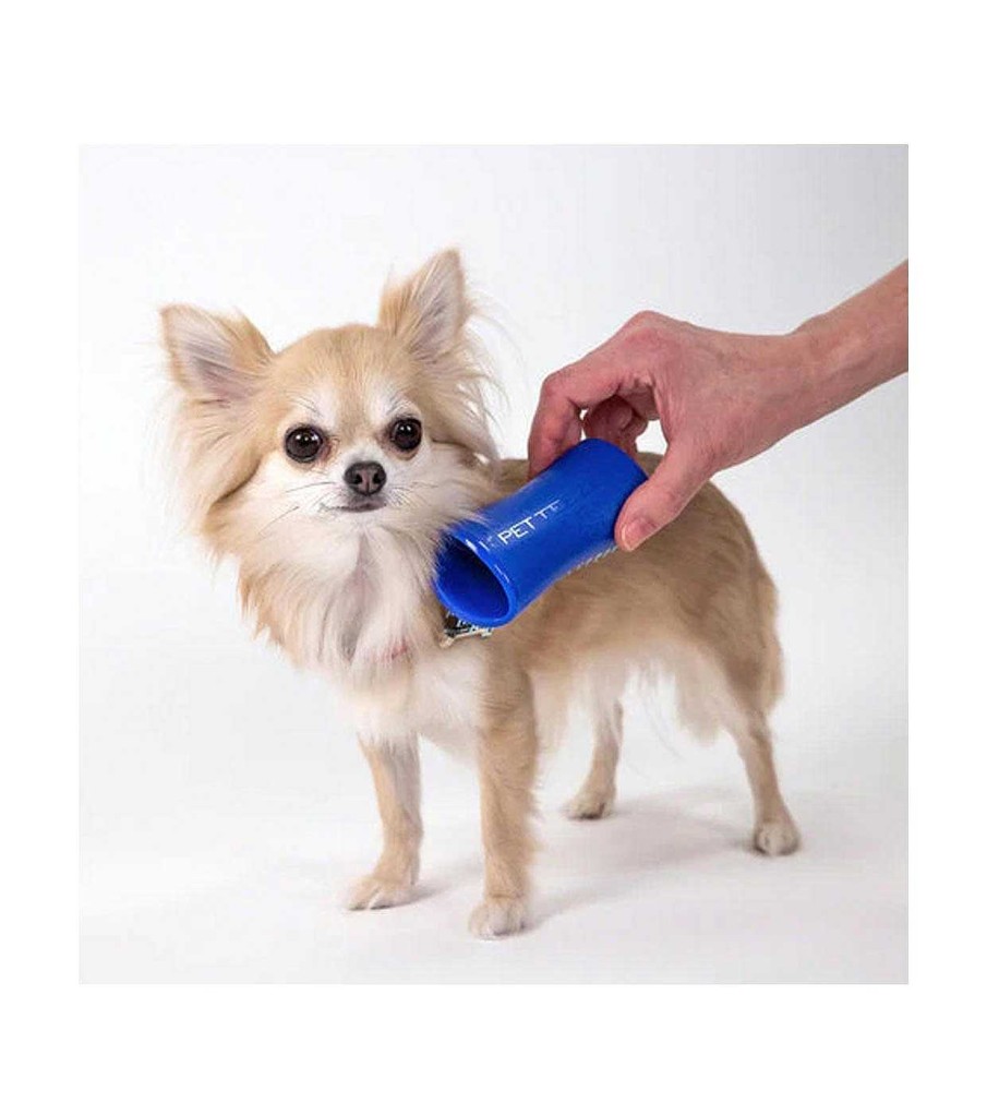 Hogar | Tangle Teezer Tangle Teezer - Cepillo Desenredante Para Mascotas De-Shedding - Small Blue