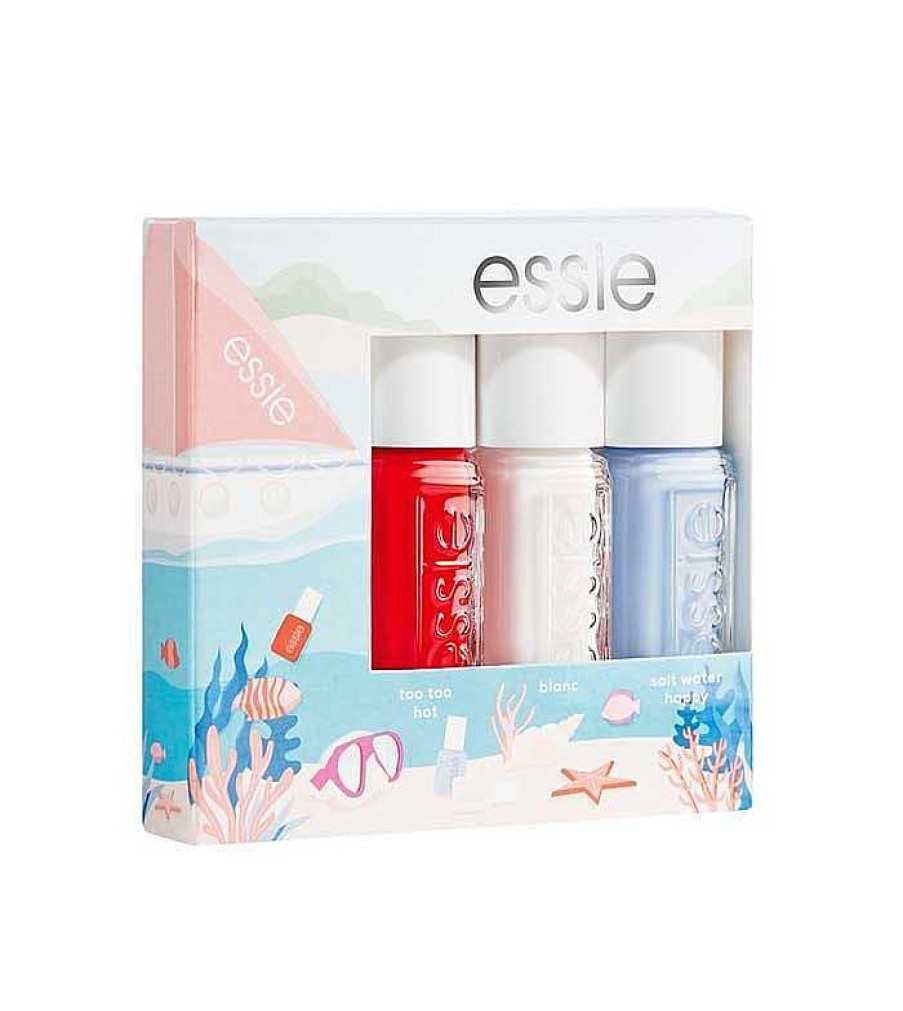 Kits De Esmaltes | Essie Essie - *Summer Kit* - Set De Mini Esmaltes De U As - Under The Sea