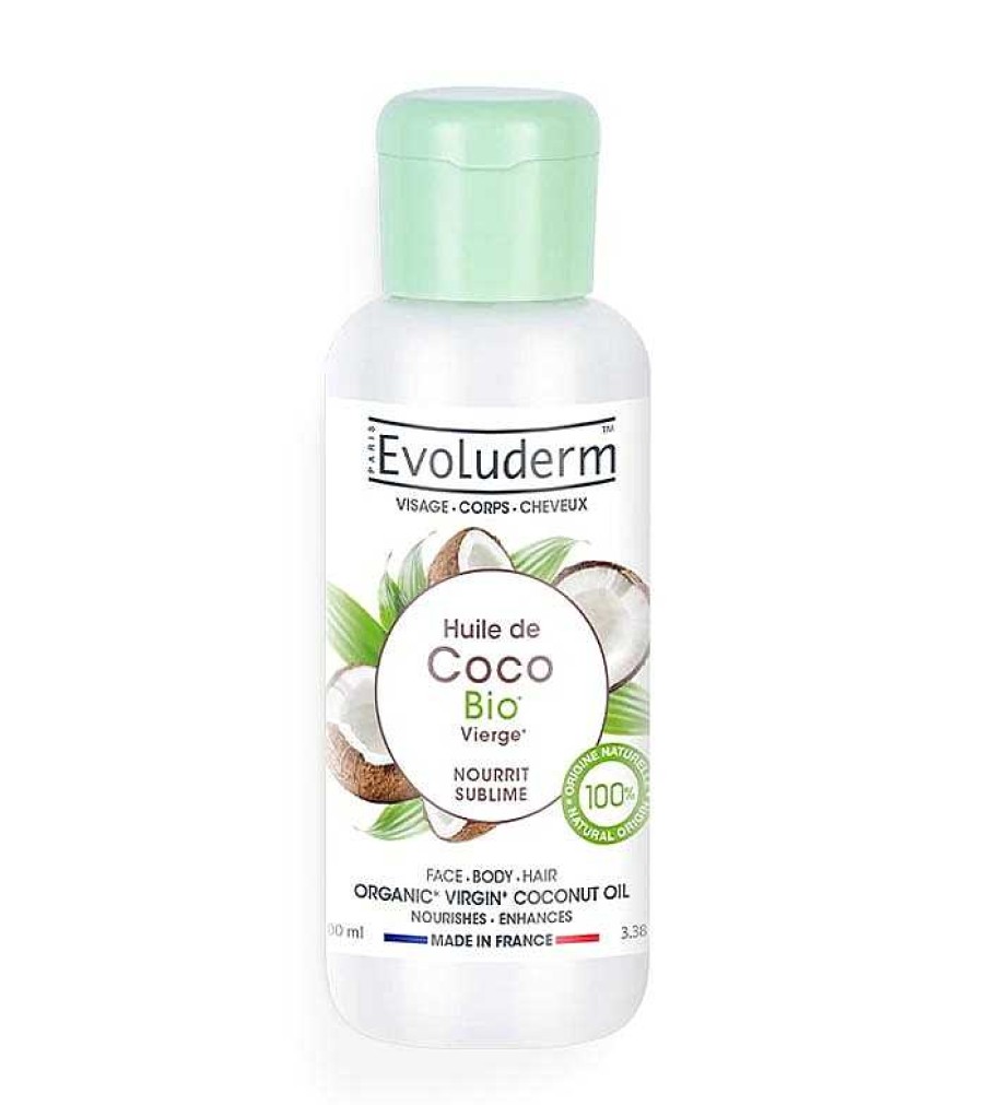 Aceites Capilares | Evoluderm Evoluderm - Aceite Multiusos Con Aceite De Coco 100Ml