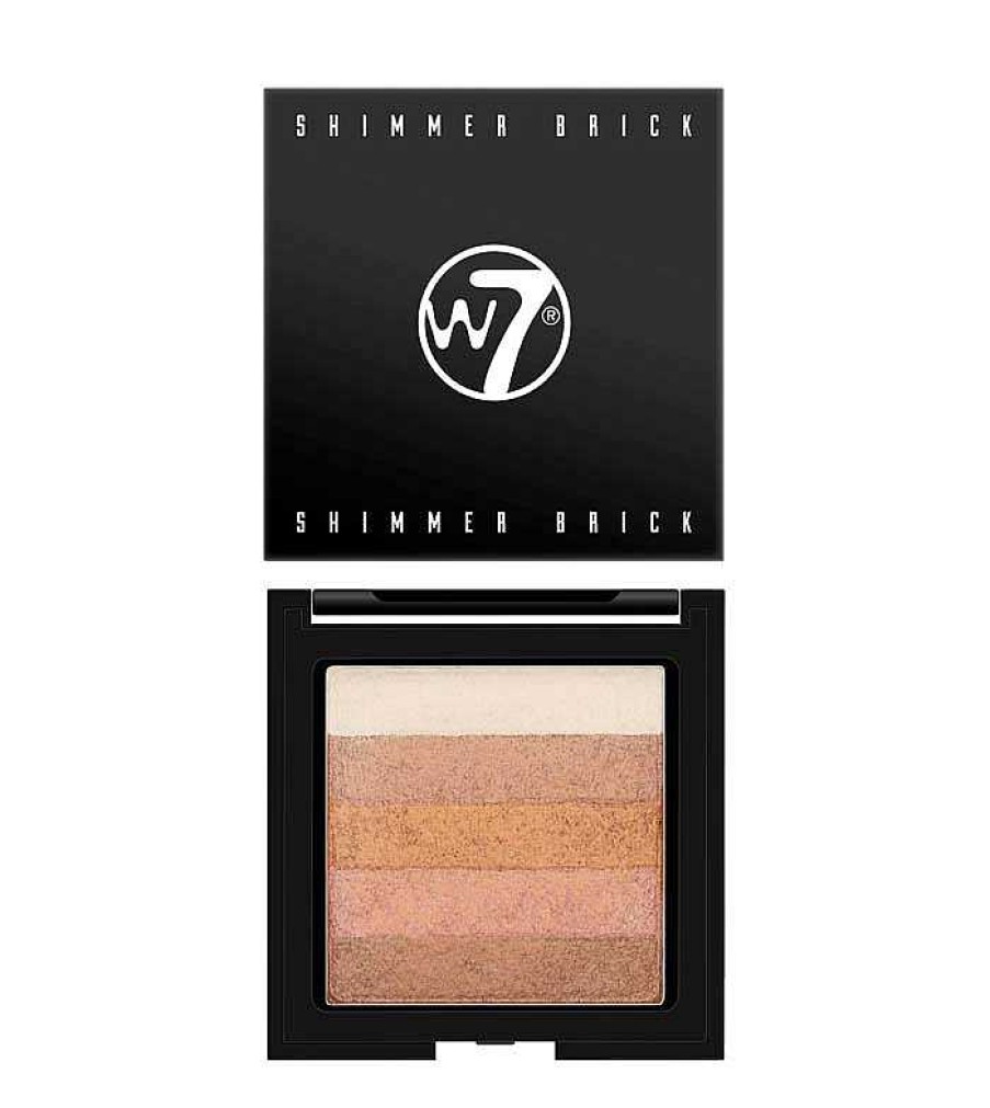 Bronceadores En Polvo | W7 W7 - Polvo Bronceadores Shimmer Brick