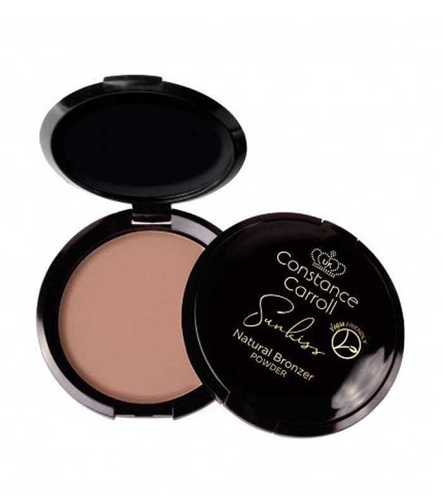 Bronceadores En Polvo | Constance Carroll Constance Carroll - Polvos Compactos Sunkiss Natural Bronzer - 02: Warm