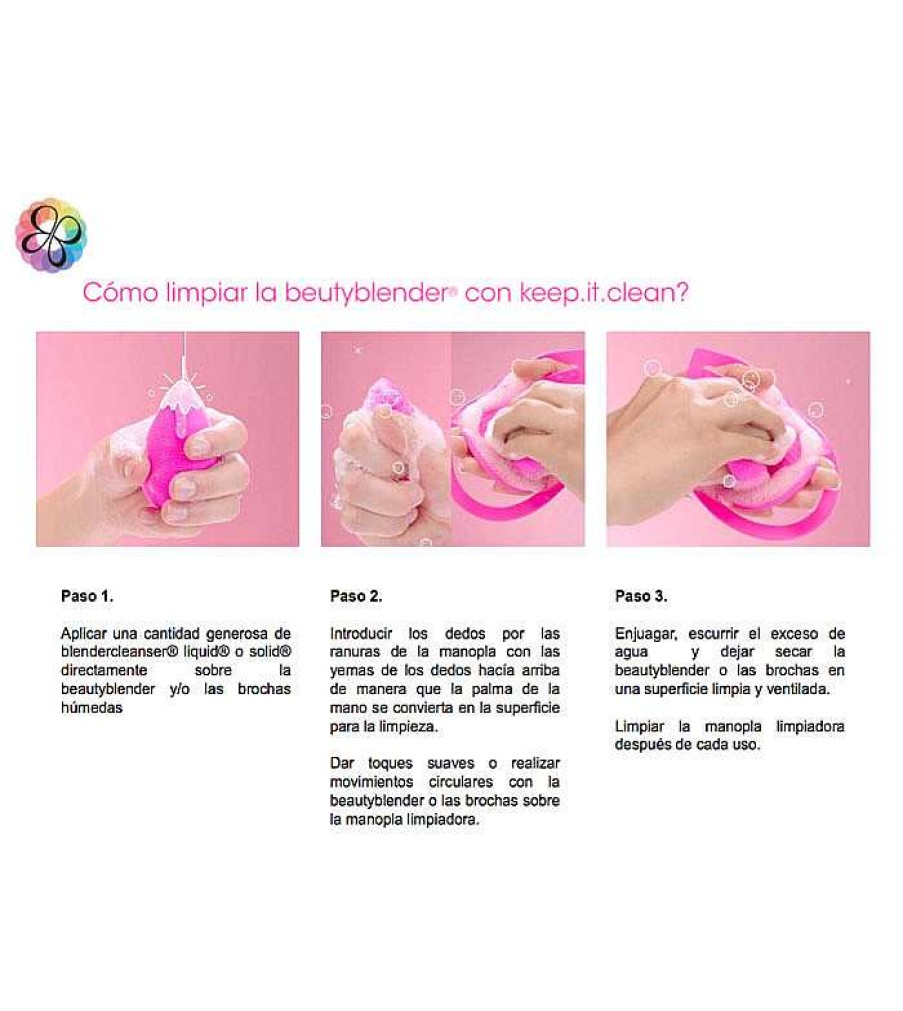 Complementos | BeautyBlender Beautyblender - Kit Limpiador Para Esponjas - Keep.It.Clean