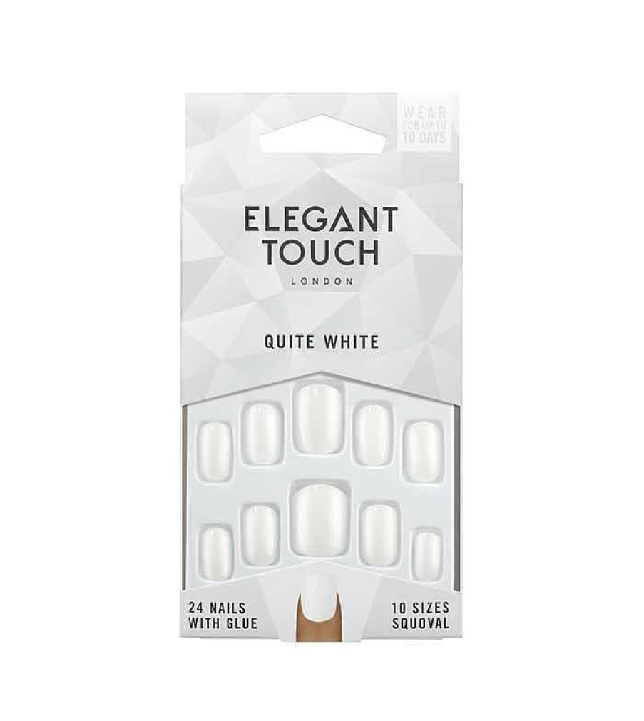 U As Postizas | Elegant Touch Elegant Touch - U As Postizas Colour Nails - Quite White