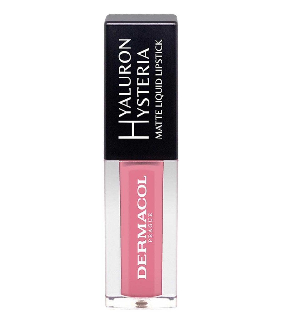 Labiales L Quidos | Dermacol Dermacol - Labial L Quido Mate Hyaluron Hysteria - 01