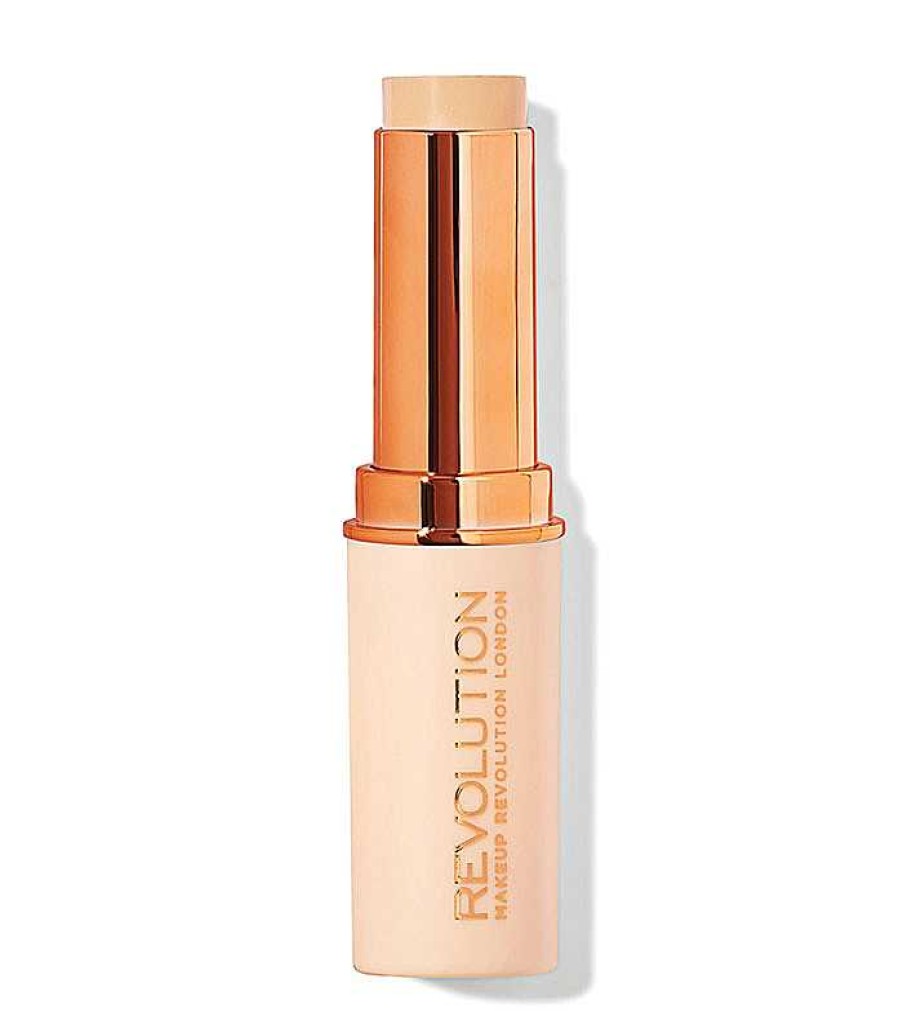 Base De Maquillaje En Crema | Makeup Revolution Makeup Revolution - Base De Maquillaje En Stick Fast Base - F2