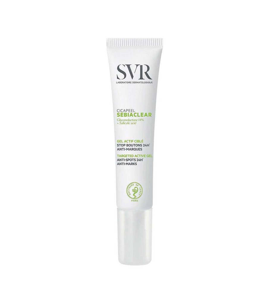 Cremas De Ojos / Tratamientos / Varios | SVR Svr - *Sebiaclear* - Gel Activo Espec Fico Antigranos 24H Anti-Marcas Cicapeel