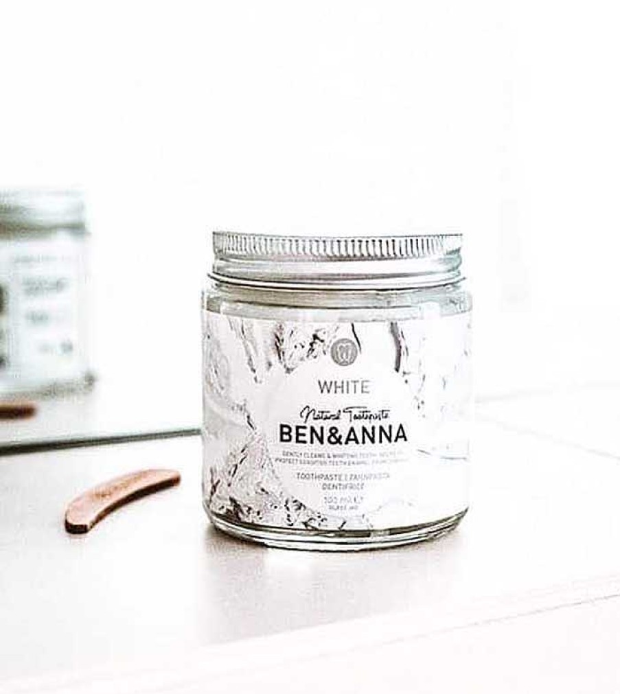 Higiene Bucodental | Ben and Anna Ben & Anna - Pasta De Dientes Natural En Crema - White