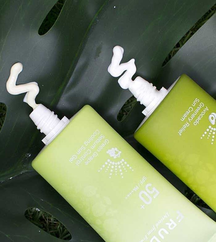 Protectores Solares Faciales | Frudia Frudia - Protector Solar Facial Calmante Avocado Greenery Relief Spf 50+ Pa++++