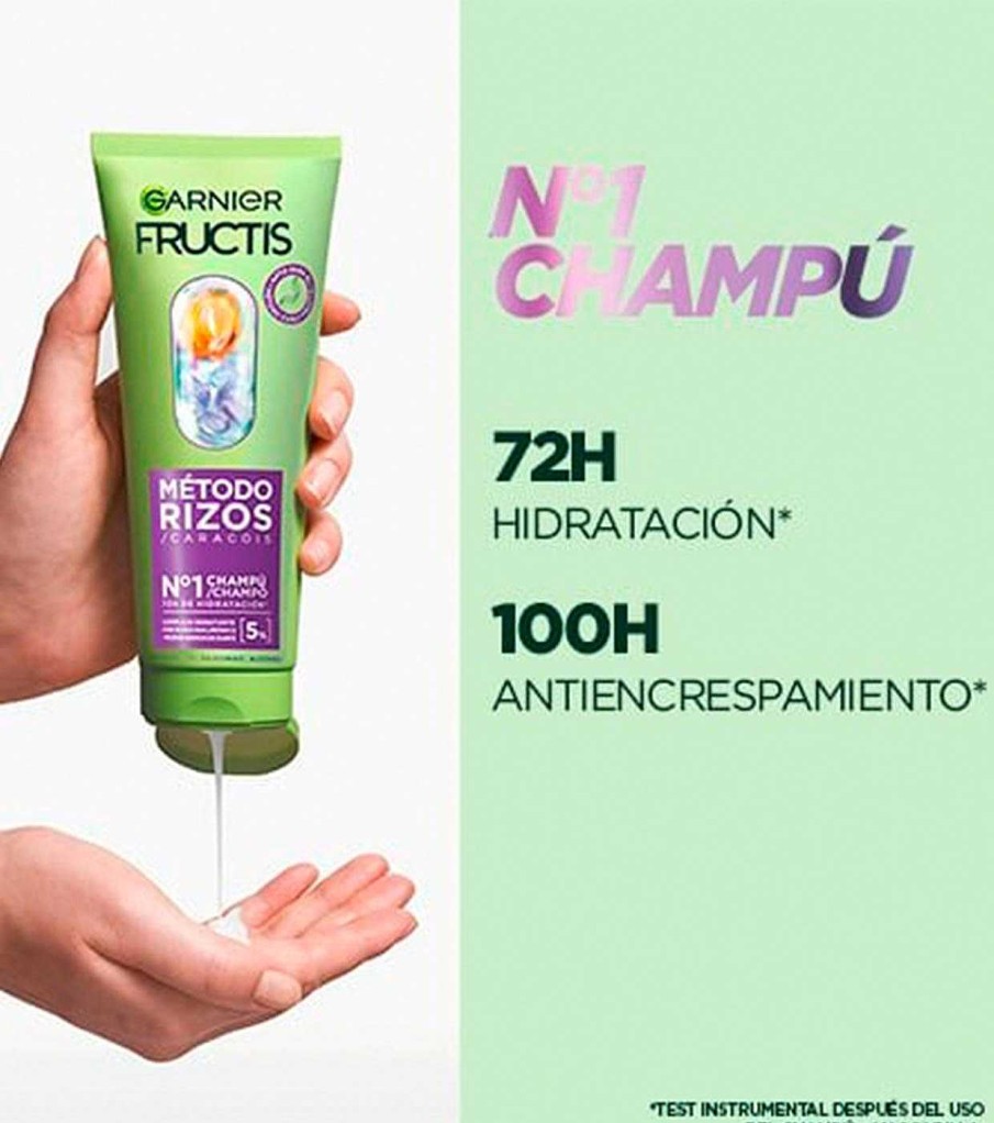 Champ S | Garnier Garnier - *M Todo Rizos* - Champ Fructis Rizos Hidratados - N 1