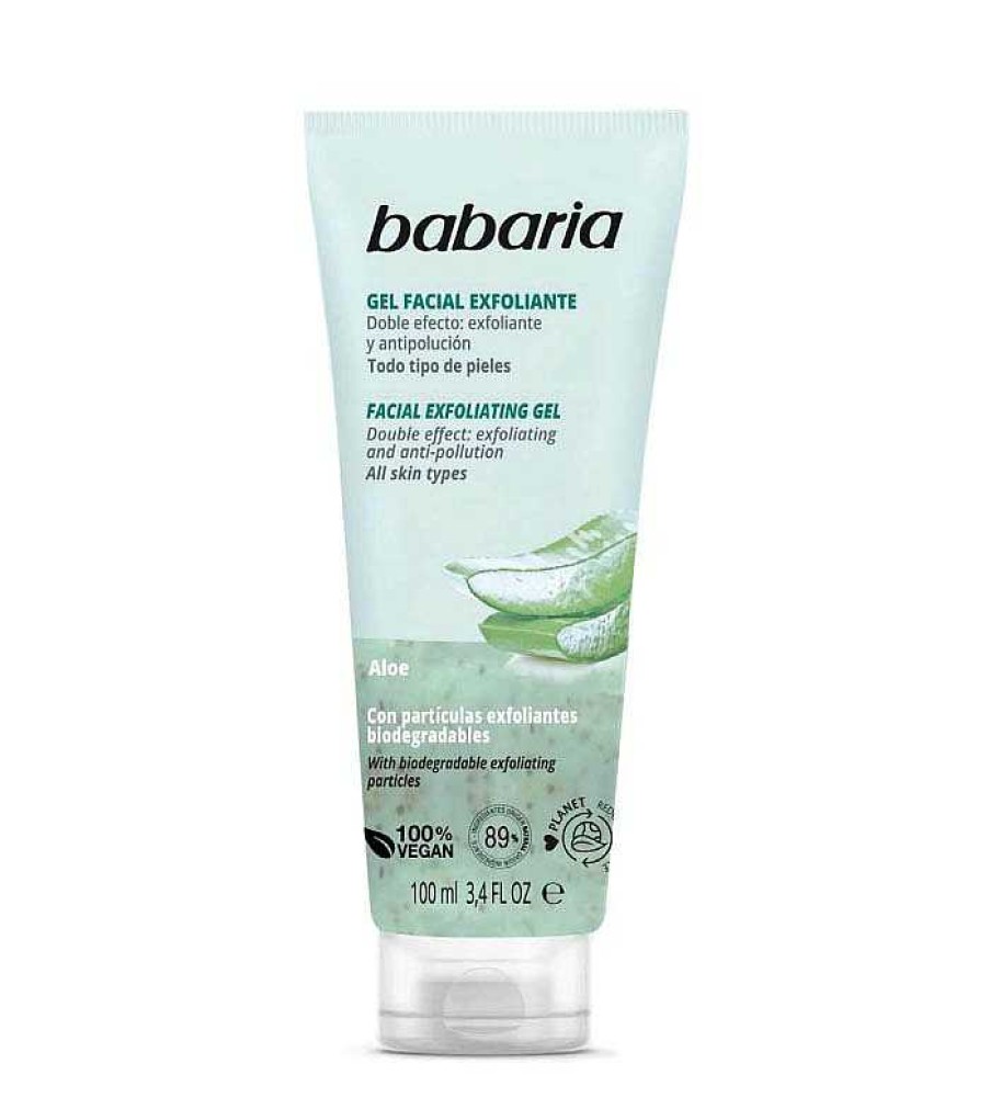 Exfoliante Facial | Babaria Babaria - Gel Facial Exfoliante - Aloe