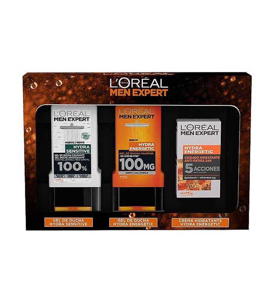 Perfumes Y Sets Para L | Loreal Paris Loreal Par S - Pack Men Expert Ducha Y Anti Fatiga