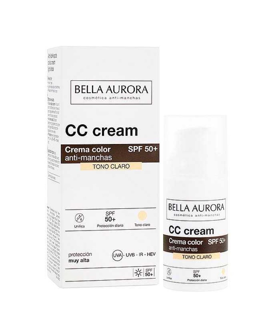 Cc Cream | Bella Aurora Bella Aurora - Cc Cream Anti-Manchas Spf50+ - Tono Claro