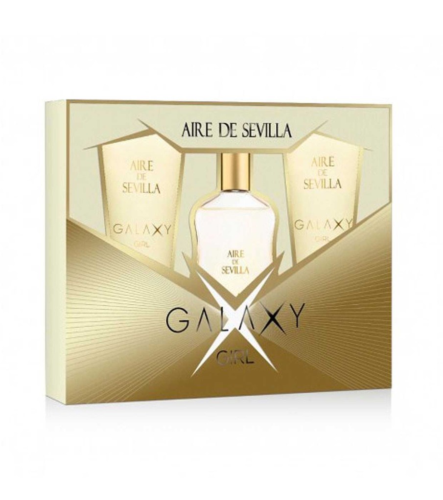 Perfumes Y Sets Para Ella | Aire de Sevilla Aire De Sevilla - Pack De Eau De Toilette Para Mujer - Galaxy Girl