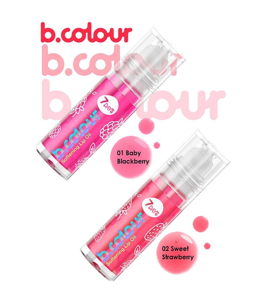 B Lsamos Y Cuidado De Labios | 7DAYS 7Days - Aceite Labial Softening - 02: Sweet Strawberry