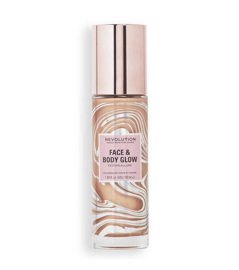 Iluminador L Quido | Makeup Revolution Revolution - *Festive Allure* - Iluminador L Quido Face & Body Glow