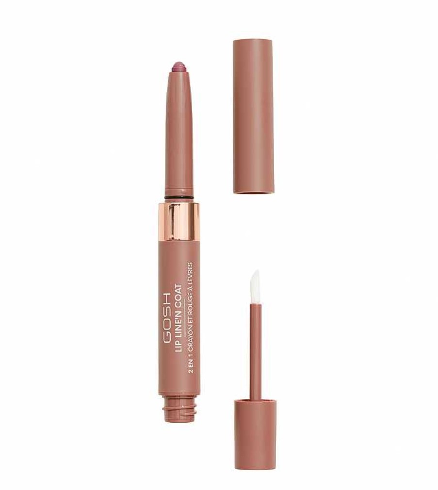 Perfiladores De Labios | Gosh Gosh - Labial 2 En 1 Lip Line'N Coat - 002: Burnt Cinnamon