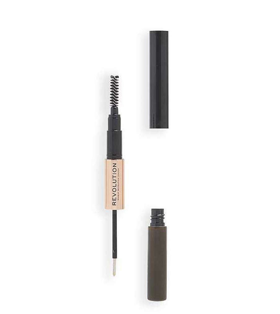 Cejas | Makeup Revolution Revolution - Tinte Para Cejas Colour Adapt Tint - Dark Brown