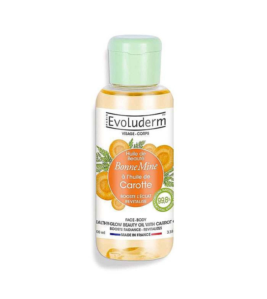 Aceites Capilares | Evoluderm Evoluderm - Aceite Multiusos Con Aceite De Zanahoria 100Ml